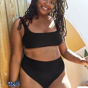 AERIE | Wide Strap Scoop Bikini Top